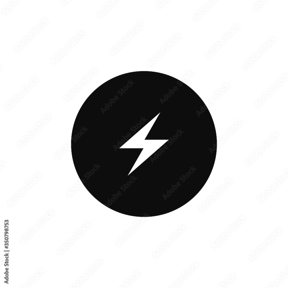 power lighting electric icon logo power lighting electric icon logo