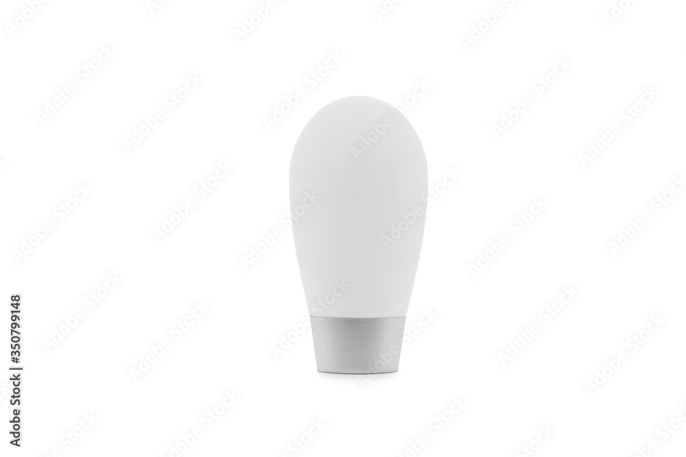 Cosmetic lotion bottle cream on white background. Cosmetic lotion bottle cream on white background.