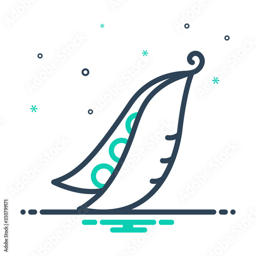 Mix icon for pea