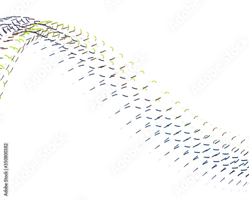 Abstract background blend wave line design for Wallpaper, Banner, Background, Card, Book Illustration, landing page