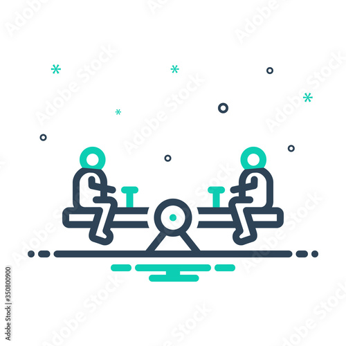 Mix icon for seesaw