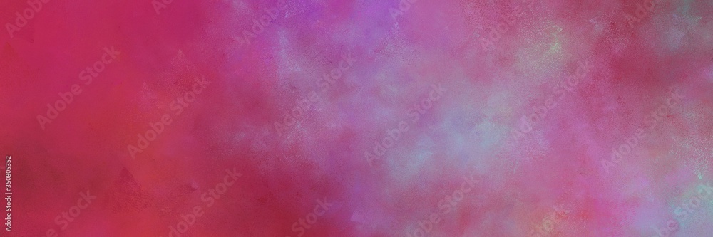 beautiful abstract painting background texture with antique fuchsia, dark moderate pink and pastel purple colors and space for text or image. can be used as header or banner