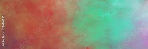 beautiful abstract painting background graphic with pastel brown and pastel blue colors and space for text or image. can be used as horizontal background graphic