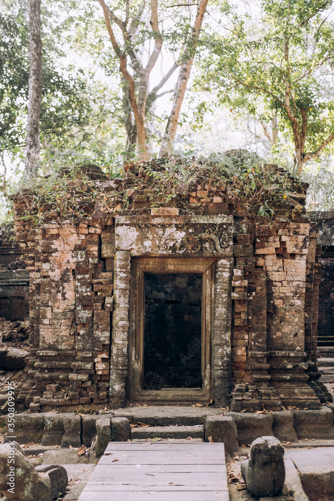 Cambodia. Temple of Death Koch Ker. Amazing Aztec style pyramid. Legend. Secret. Mystic. Antiquity. Cambodia. Temple of Death Koch Ker. Amazing Aztec style pyramid. Legend. Secret. Mystic. Antiquity.