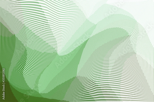 Green halftone dots pattern texture background. Low poly design © Miubewa 