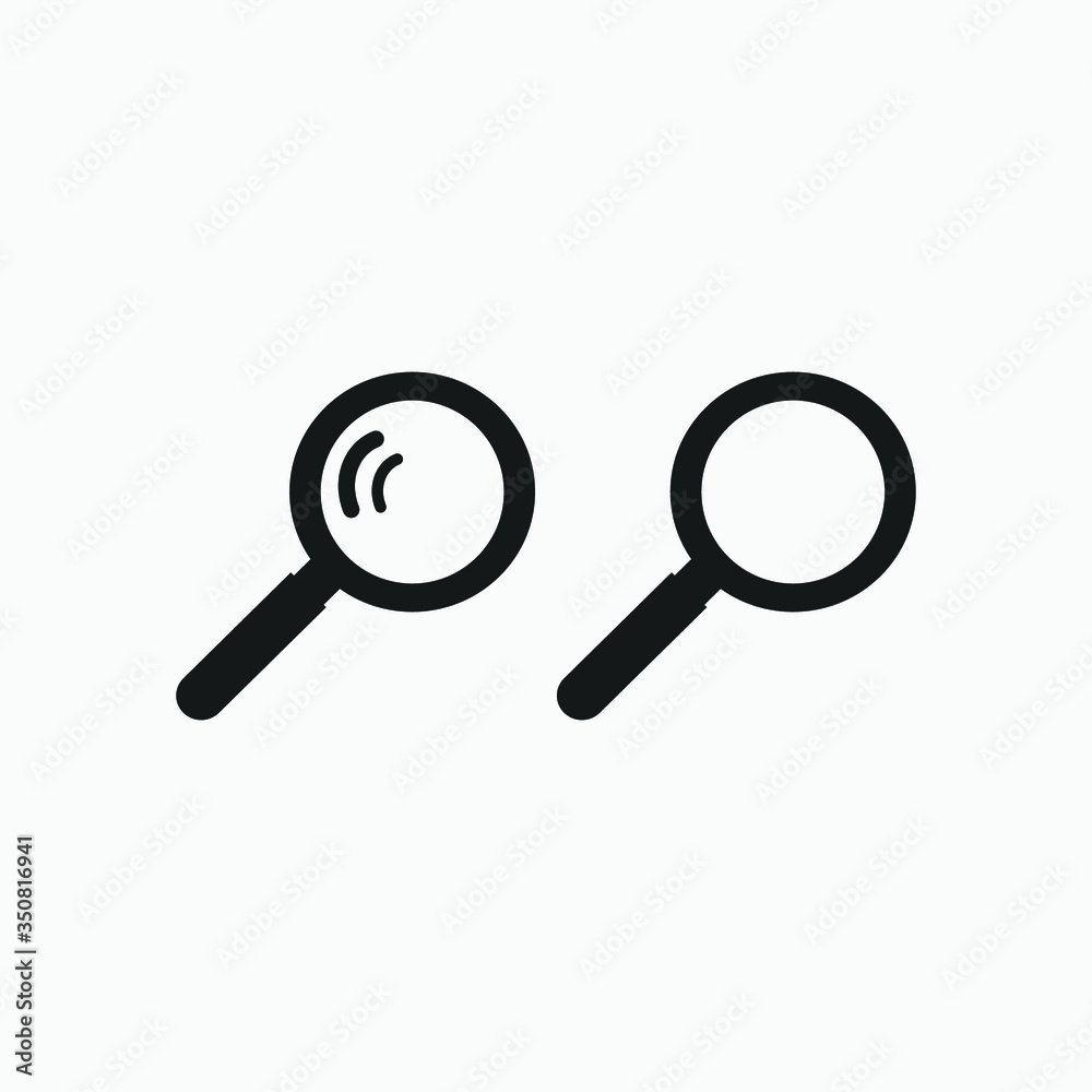 magnifying glass icon magnifying glass icon