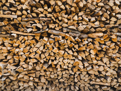 Wood for firewood and heating