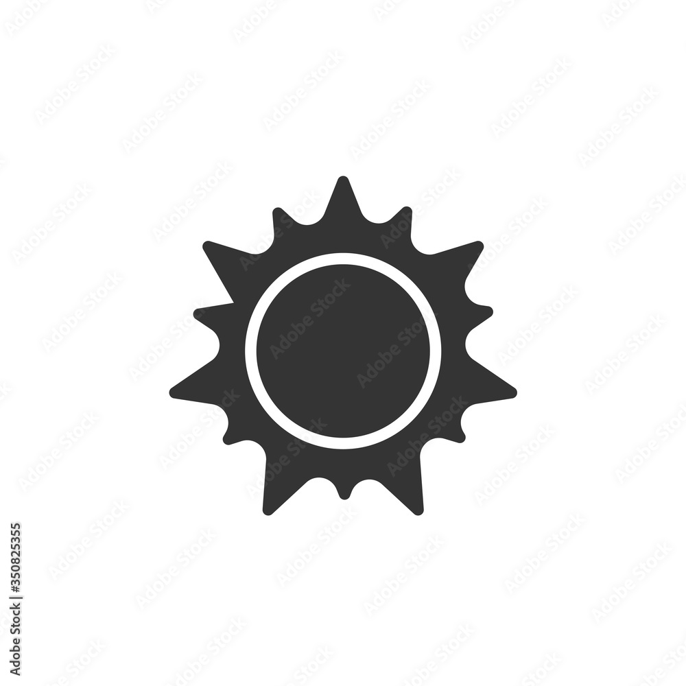 sun icon vector illustration sign sun icon vector illustration sign