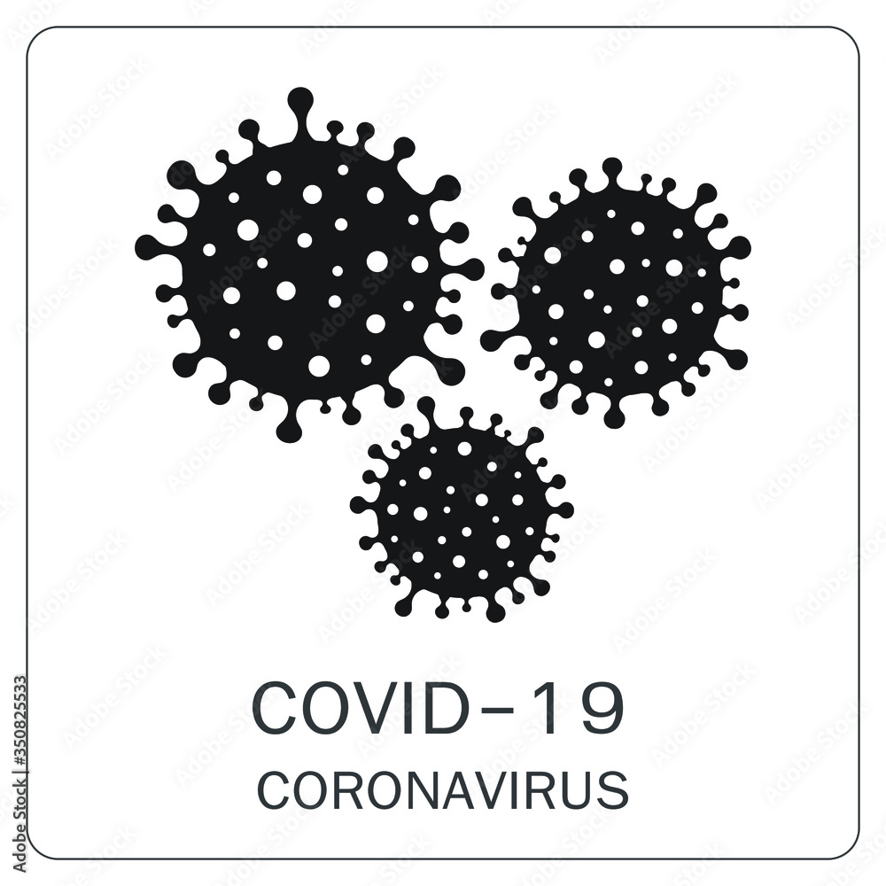 Covid-19 coronavirus dangerous virus concept.
Icon logo design for banners or websites. Isolated, white background. Vector illustration. Covid-19 coronavirus dangerous virus concept.
Icon logo design for banners or websites. Isolated, white background. Vector illustration.
