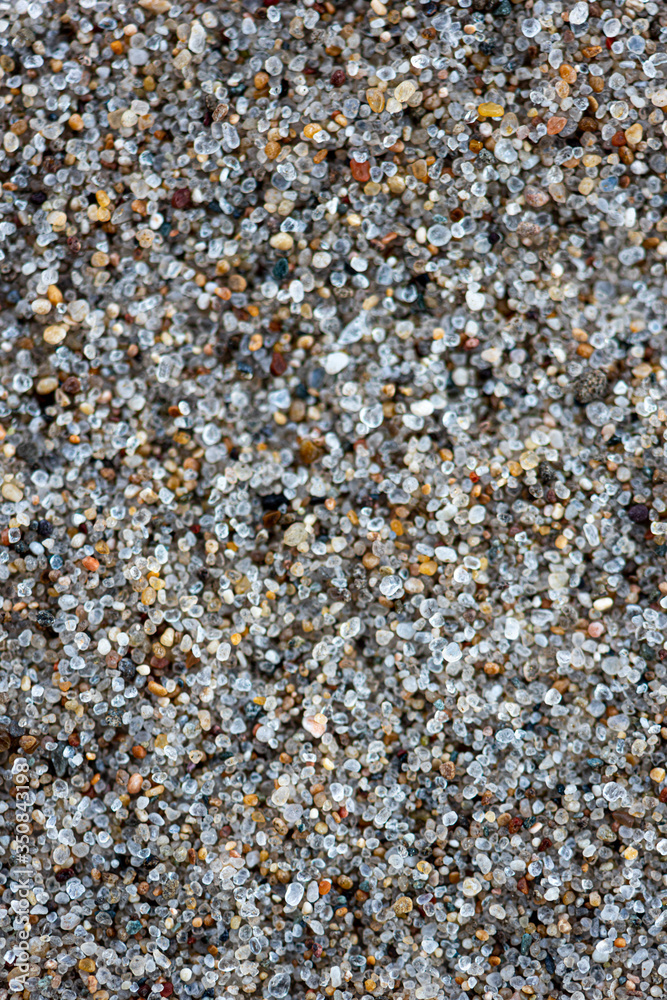 Particles of sand macrophonotorgafi texture Particles of sand macrophonotorgafi texture
