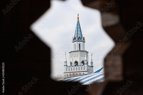 Moscow, Russia - 15.02.2020. Kremlin in Izmailovo photo