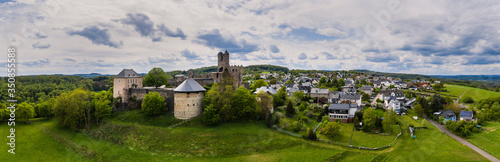 Fotografie castle greifenstein hesse germany high definition panorama