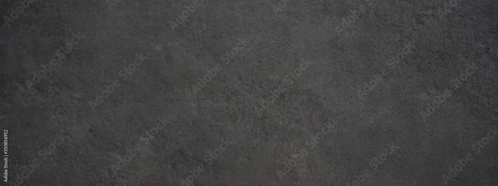 black stone concrete texture background anthracite panorama banner long
 - obrazy, fototapety, plakaty 