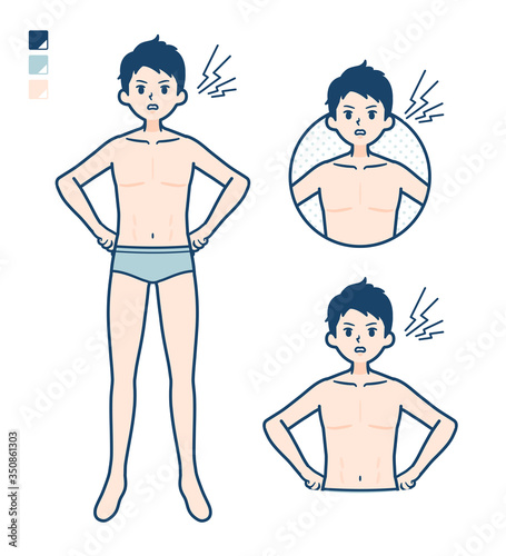 simple underwear man_anger