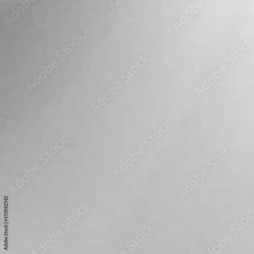 Gray abstract low-poly background. Vector 3D minimal template. Stylish texture for your design.