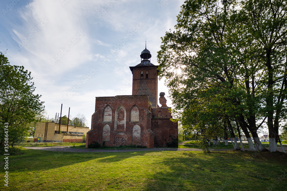 The old Prussian church in Znamensk