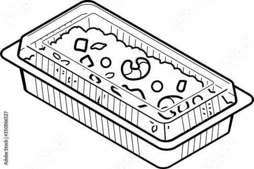 フードパック入り炒飯
