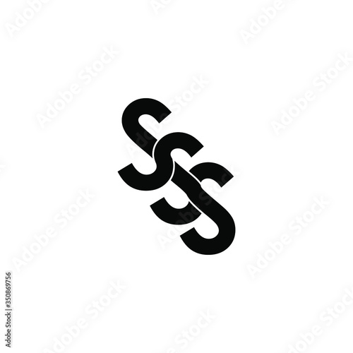 sss letter original monogram logo design © ahmad ayub prayitno