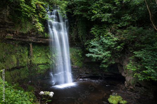 Glencar Waterfall in County Letrim, Ireland