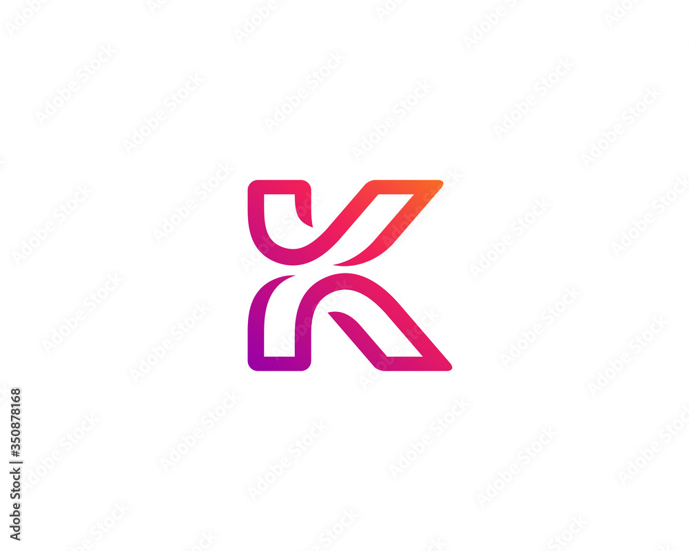 Letter K logo icon design template elements Letter K logo icon design template elements