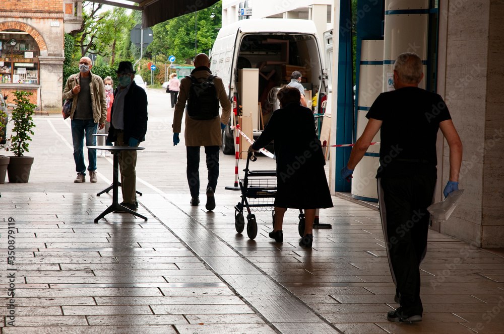 Obraz premium Social distancing