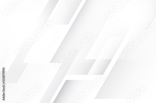 Abstract geometric white and gray color background.  Vector, illustration.