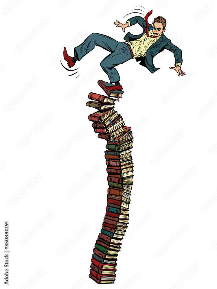 The concept of the problem depends on knowledge. Man and books. Education and pride The concept of the problem depends on knowledge. Man and books. Education and pride