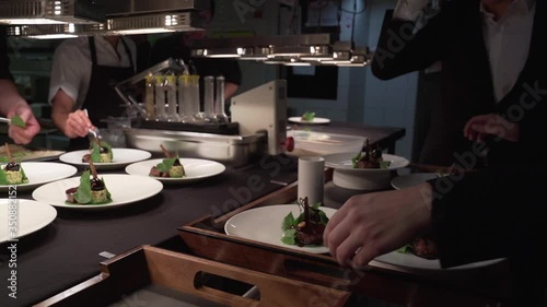 Michelin Restaurant Food Preparation