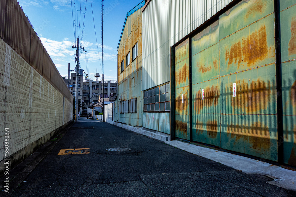 Obraz premium 大阪の下町