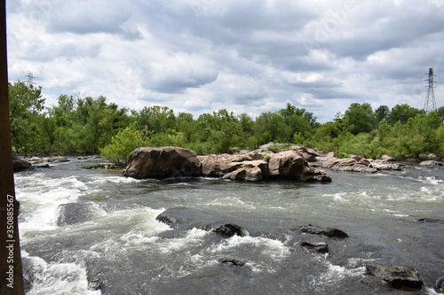 Rushing James River