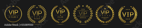 Luxury and vip labels