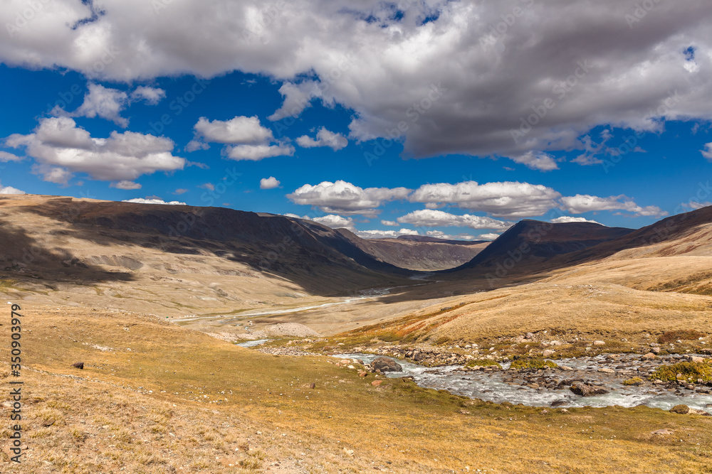 Altai Tavan Bogd National Park in Bayar-Ulgii, Mongolia.