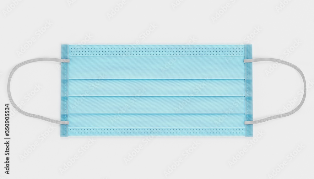 Realistic 3D Render of Protective Mask Realistic 3D Render of Protective Mask
