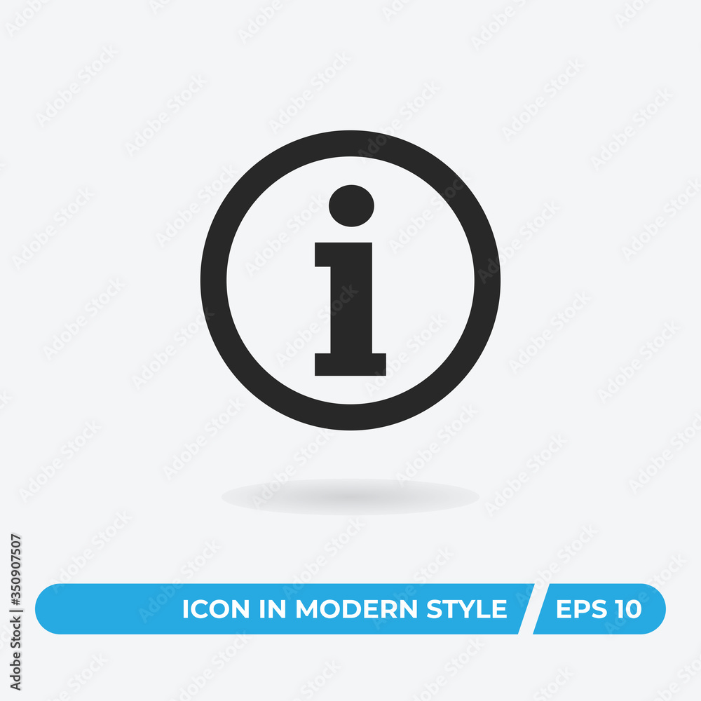 Information vector icon, simple sign for web site and mobile app. Information vector icon, simple sign for web site and mobile app.