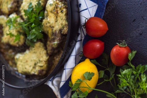 potatoes with vegetables