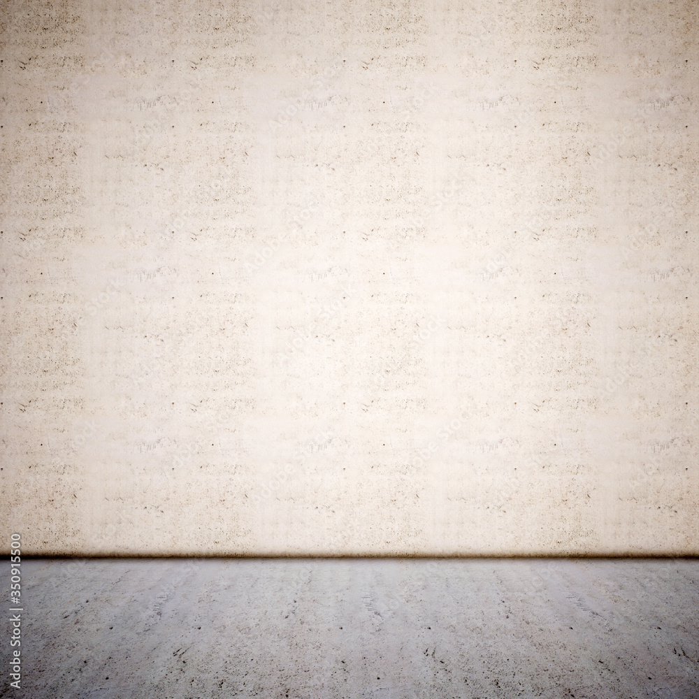 Concept or conceptual solid and rough beige background of concrete floor and wall as a vintage pattern layout. A 3d illustration metaphor for minimalism, time and material Concept or conceptual solid and rough beige background of concrete floor and wall as a vintage pattern layout. A 3d illustration metaphor for minimalism, time and material