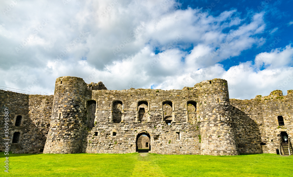 Beaumaris Castle in Wales, UK