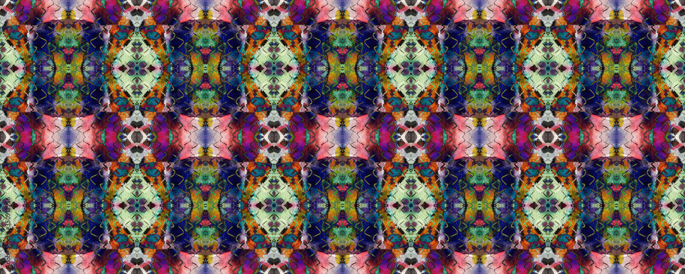 Watercolor Ethnic Design. Watercolor Ethnic Design.