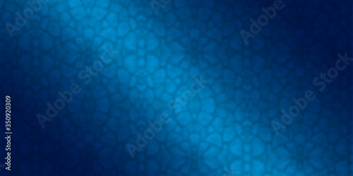 Abstract bright blue blur background illustration with copy space for your text