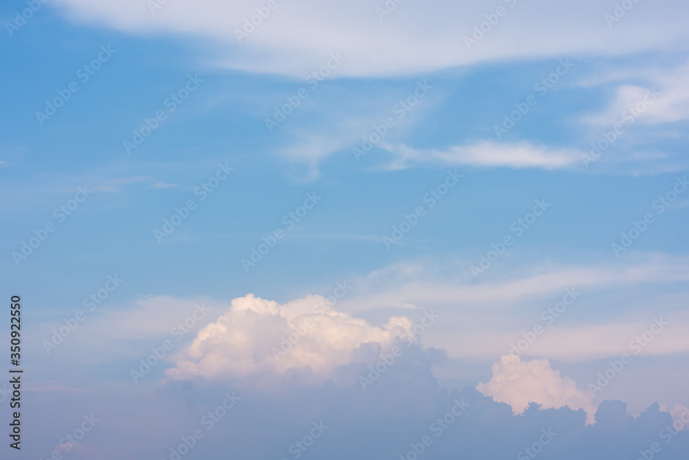Fototapeta premium blue sky and clouds