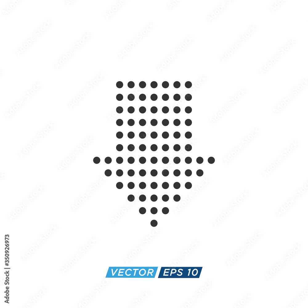 Arrow Download and Upload Icon Design Vector Arrow Download and Upload Icon Design Vector