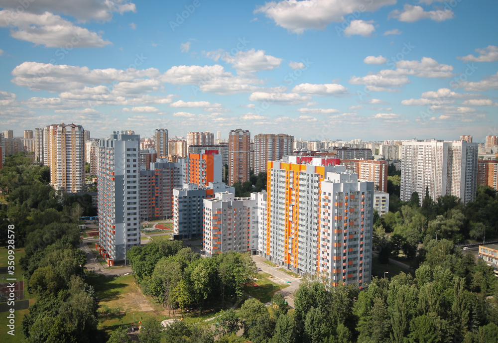 Fototapeta premium renovation in Moscow