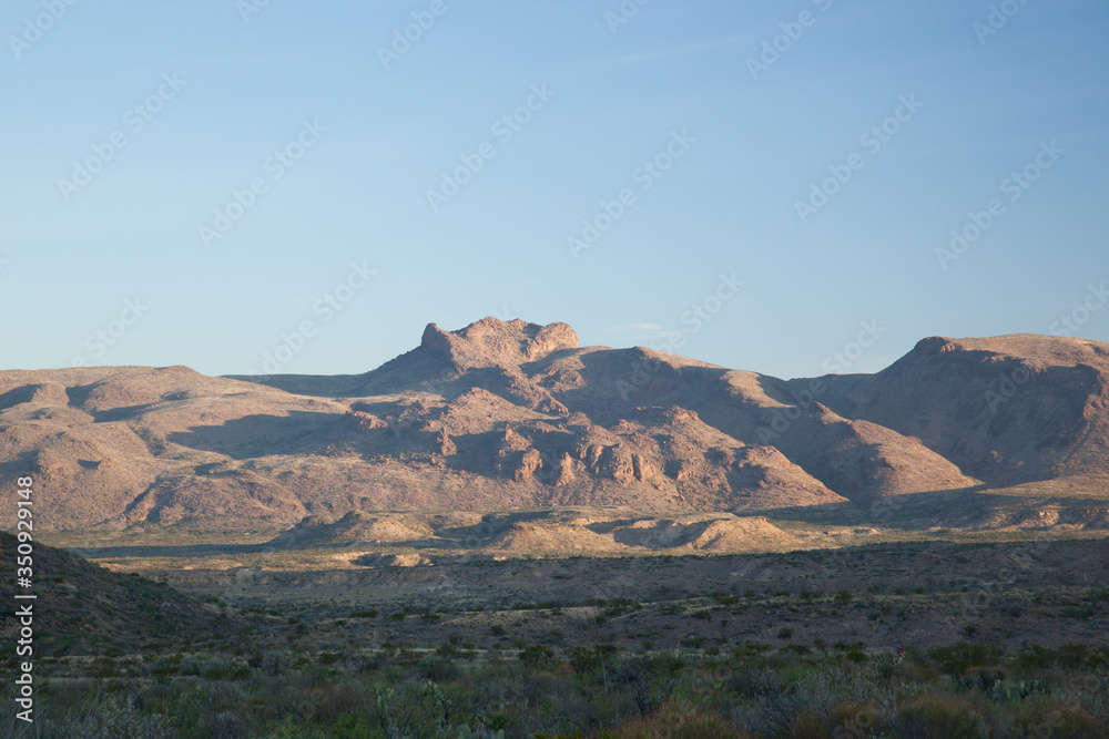 Fototapeta premium Desert Mountain from Big Bend