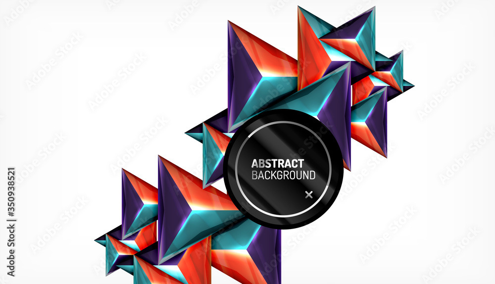 Triangle geometric vector abstract background Triangle geometric vector abstract background