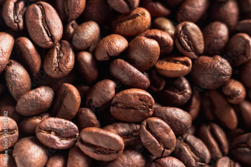 Panel kuchenny z motywem średnio palone ziarna kawy prosto z etiopii, 100% arabica