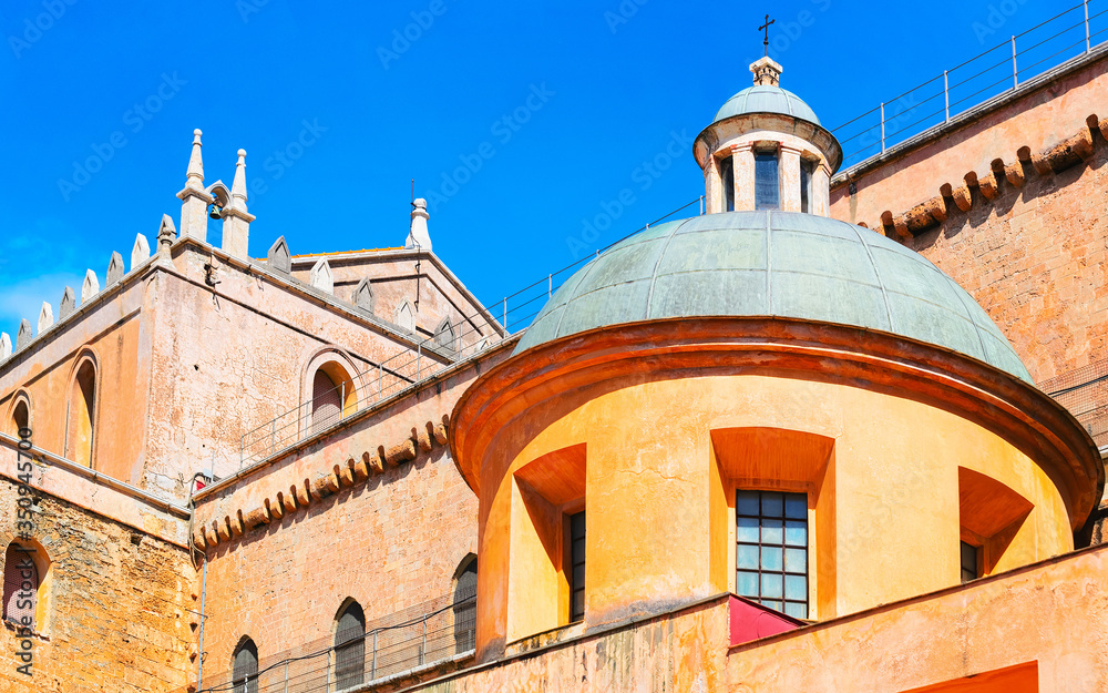 Dome of Monreale Cathedral Sicily reflex