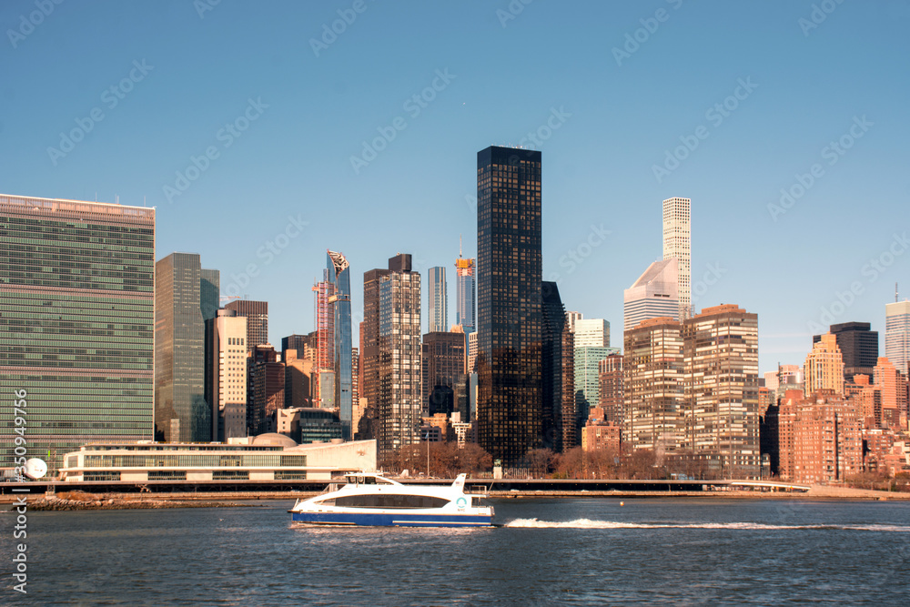 Fototapeta premium new york city skyline