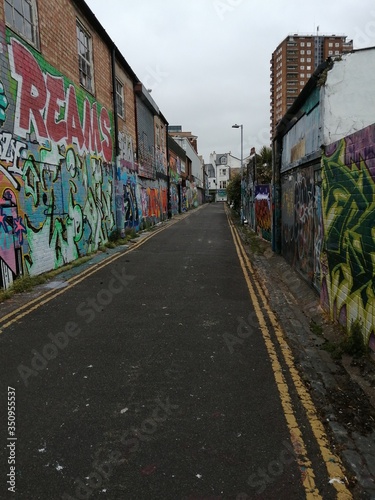 graffiti on the street © denis