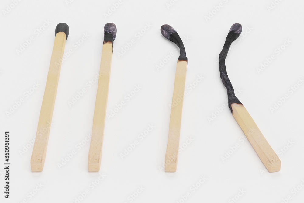 Realistic 3D Render of Matches Realistic 3D Render of Matches