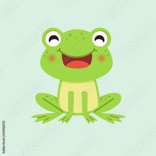 Happy smiling Frog